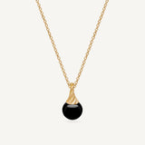 Collana Sfere con Onice nero