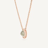Collana Reverso con Ametista verde