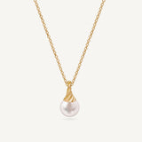 Collana Sfere con Perla bianca