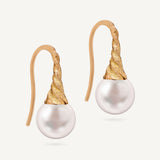 White Pearl Sfere Earrings