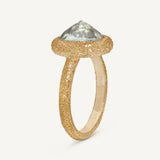 Anello Reverso con Ametista verde