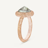 Anello Reverso con Ametista verde