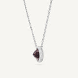 Collana Reverso con Quarzo Fumè