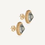 Green Amethyst Reverso Earrings