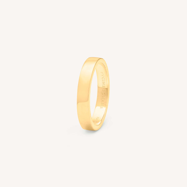 Square-section Wedding Ring