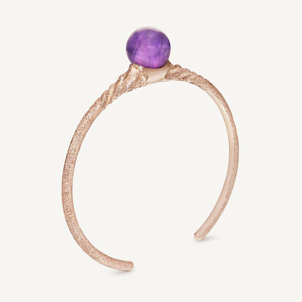Purple Amethyst Sfere Bracelet