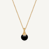 Black Onyx Sfere Necklace