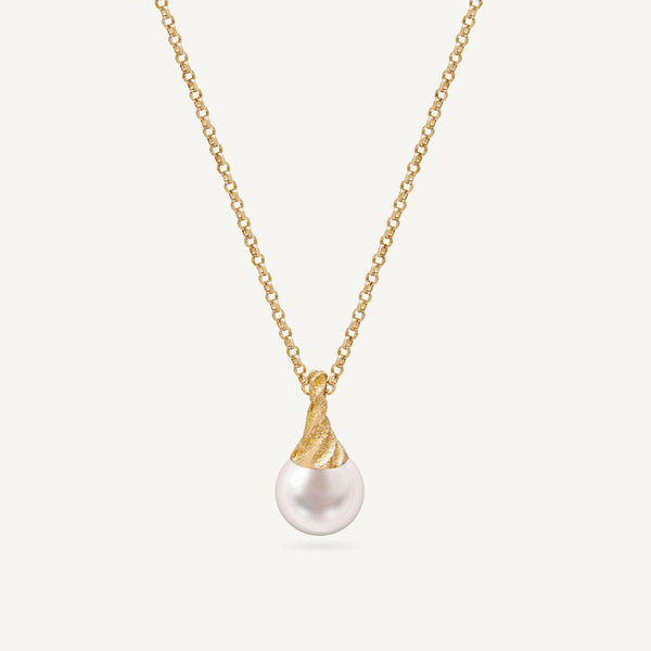 White Pearl Sfere Necklace