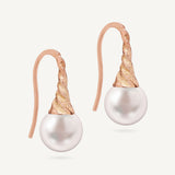 White Pearl Sfere Earrings