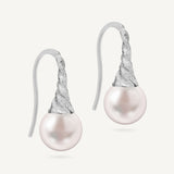 White Pearl Sfere Earrings